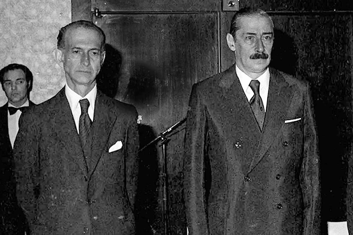 Alemann tuvo un rol destacado en Economa durante la gestin de Jos Alfredo Martnez de Hoz y Jorge Rafael Videla en la presidencia