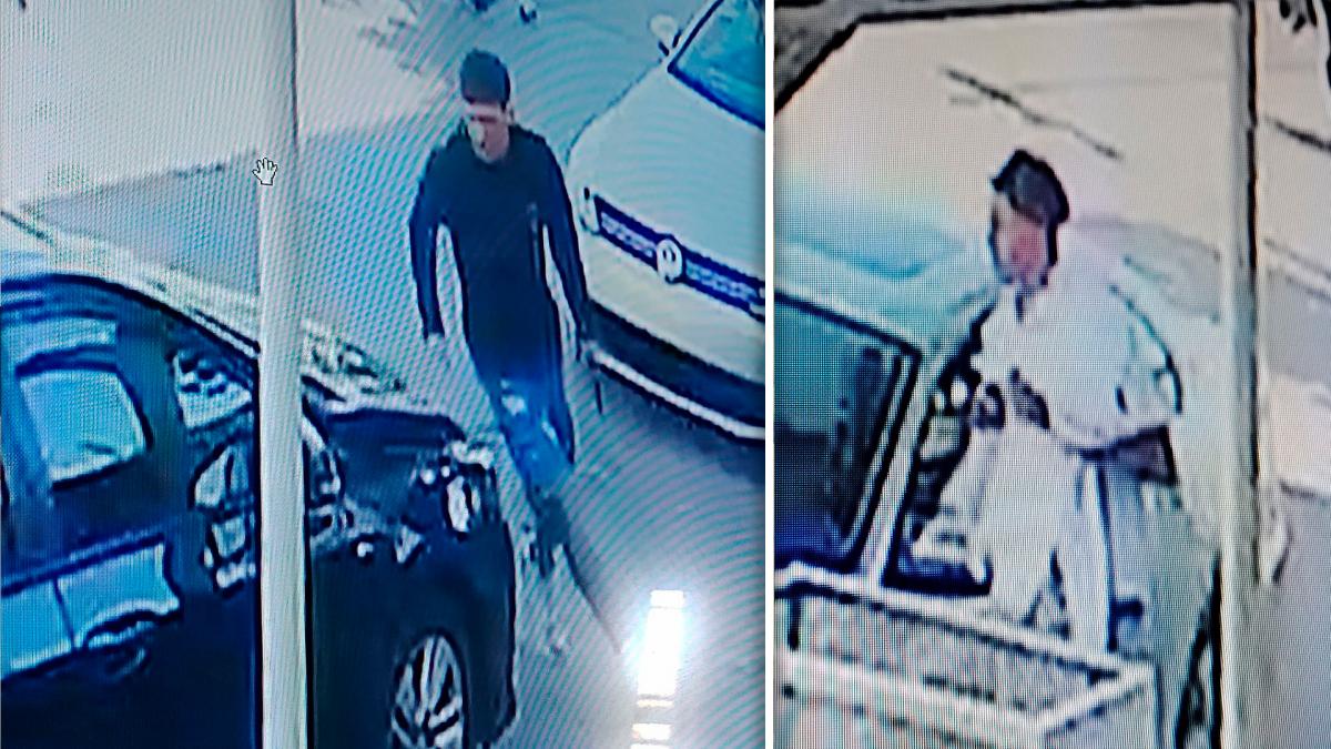 Imgenes de las cmaras de seguridad de los delincuentes que protagonizaron el hecho 