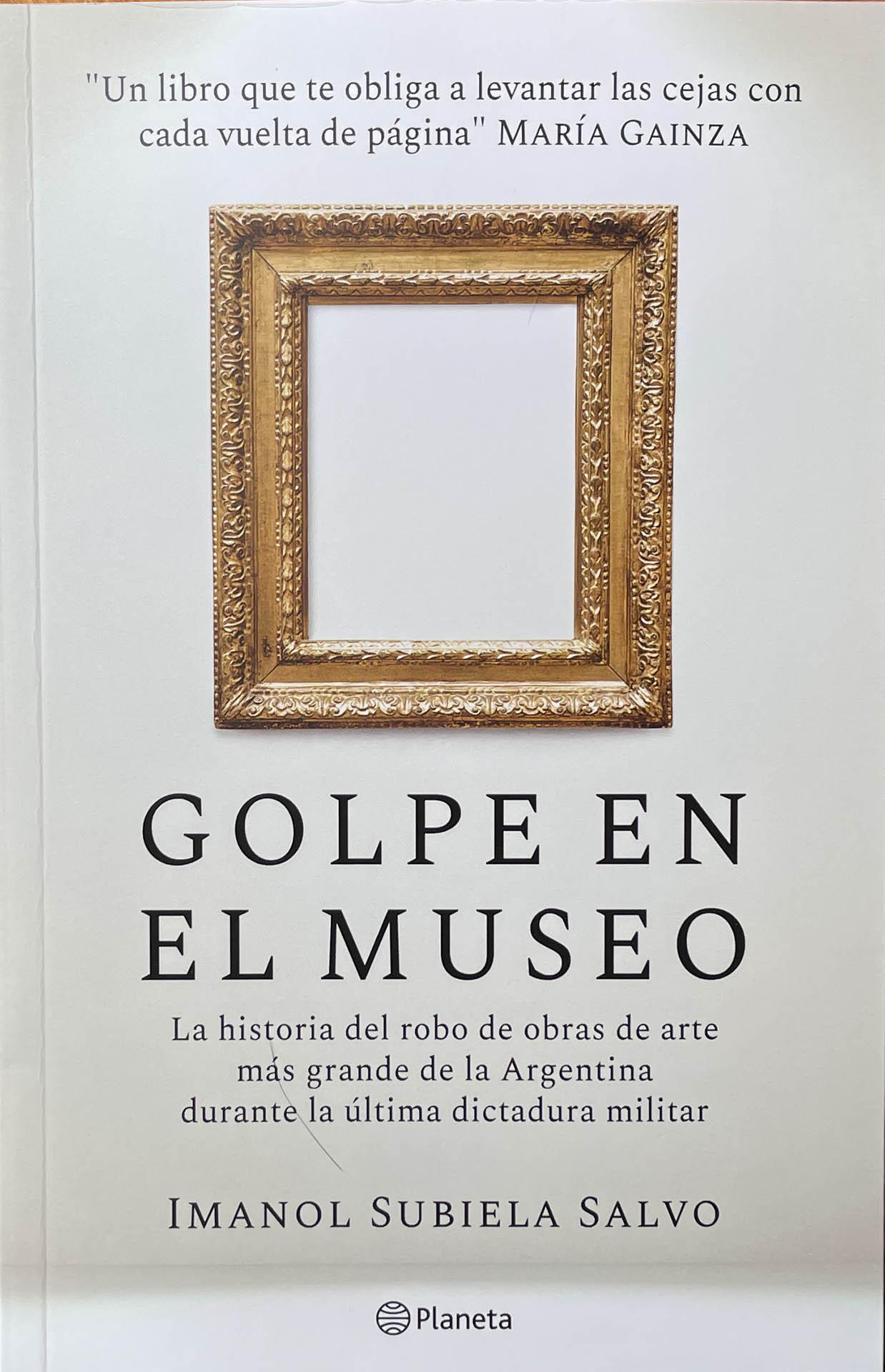 La obra de Salvo relata un hecho ocurrido el 26 de diciembre de 1980 cuando un grupo de ladrones vaci la sala donde estaba la coleccin Mercedes Santamarina en el Museo Nacional de Bellas ArtesFoto Martn Pisotti