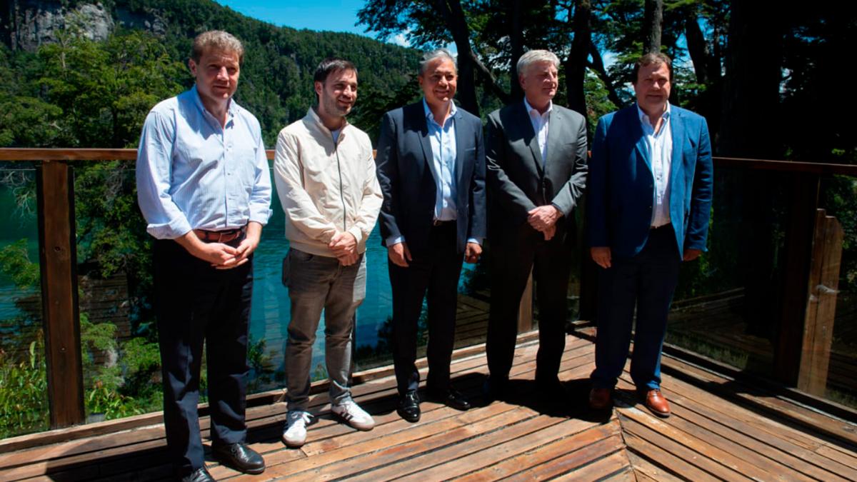 Los gobernadores patagnicos debatieron en enero el tema que hoy se discute Foto Alejandra Bartoliche 