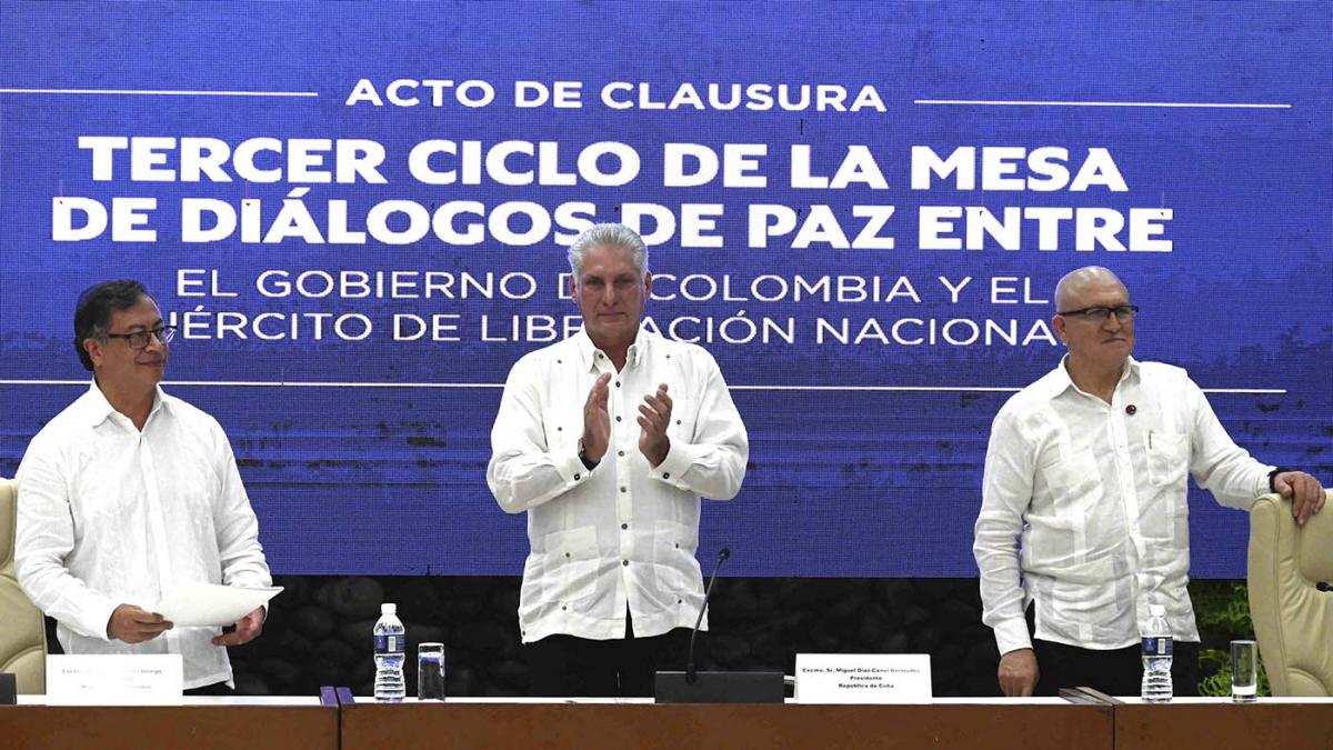 El ELN sostuvo negociaciones de paz con cinco gobiernos diferentes sin llegar nunca a un acuerdo definitivo Foto AFP