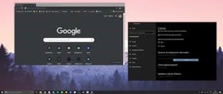 Cómo configurar Google Chrome para que todas las páginas se muestren en modo oscuro./ Google Chrome.