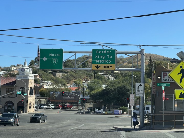 Nogales, una ciudad de unos 20.000 habitantes, donde todo el mundo habla español. Foto: Paula Lugones