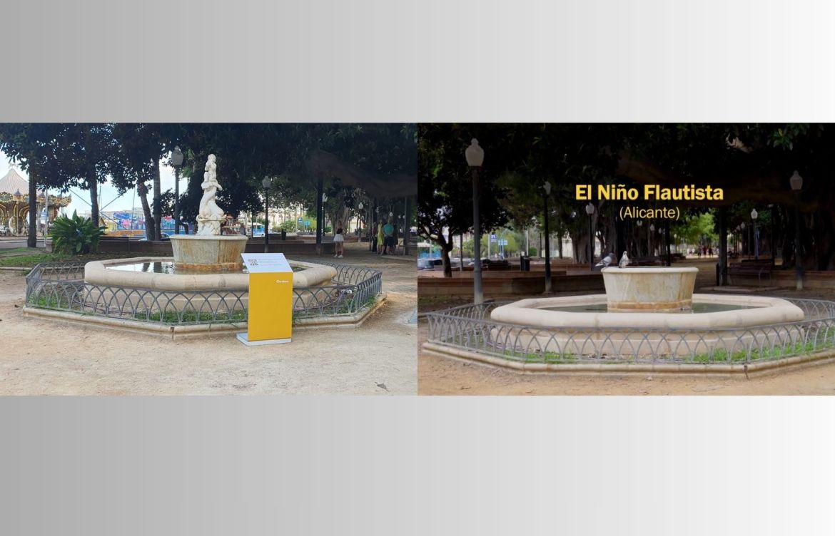 “Desaparecen” monumentos sobre la infancia para sensibilizar sobre su salud mental