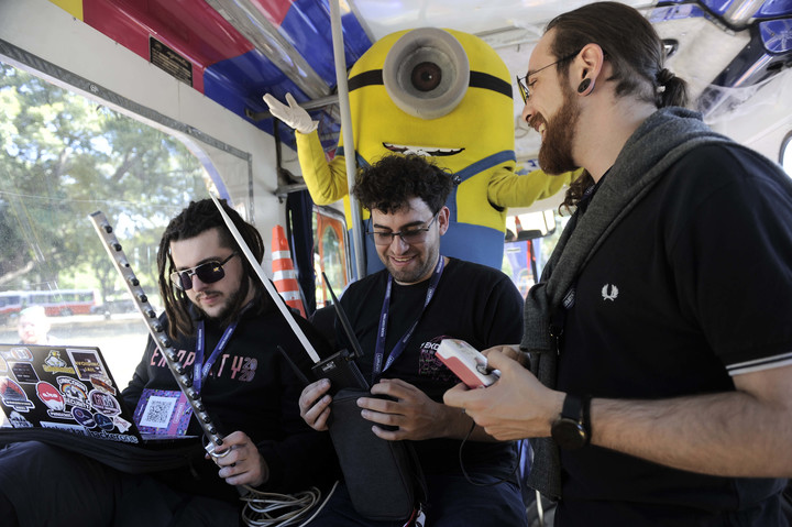 Wardriving, el trencito de la alegría hacker. Foto: Juan Manuel Foglia