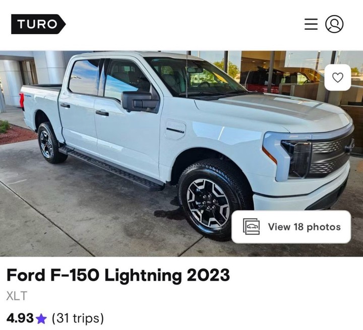 La camioneta Ford 150 usada en el ataque en Nueva Orleans aparecía para alquiler en la app Turo.