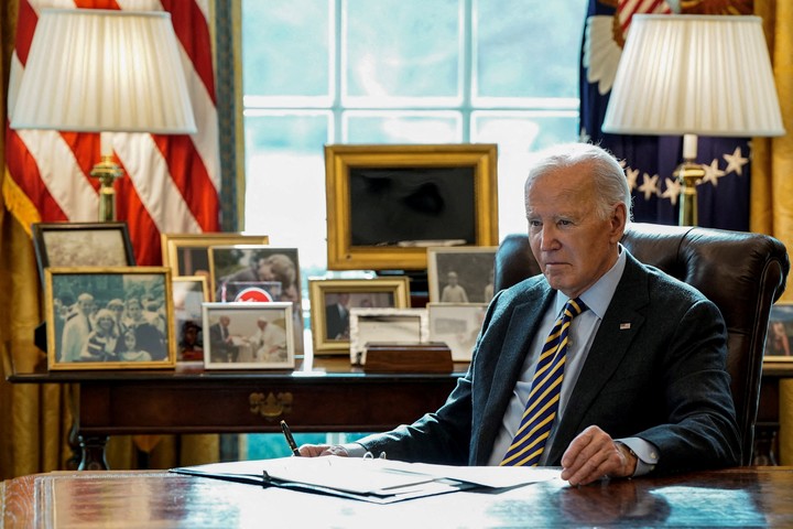 Presidente Joe Biden. Foto: Reuters 