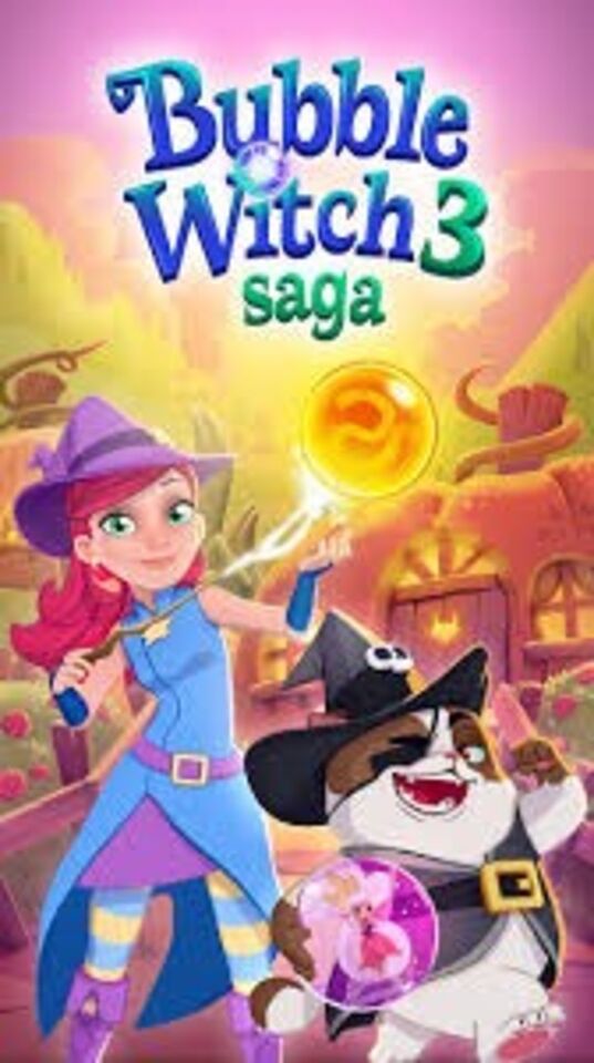 Bubble Witch 3 Saga. De los creadores de Candy Crush.