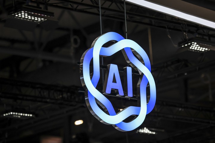 La IA domina la escena de las discusiones tech. Foto: Bloomberg