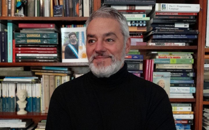 Gustavo del Dago, docente e investigador argentino. Foto: Gustavo del Dago