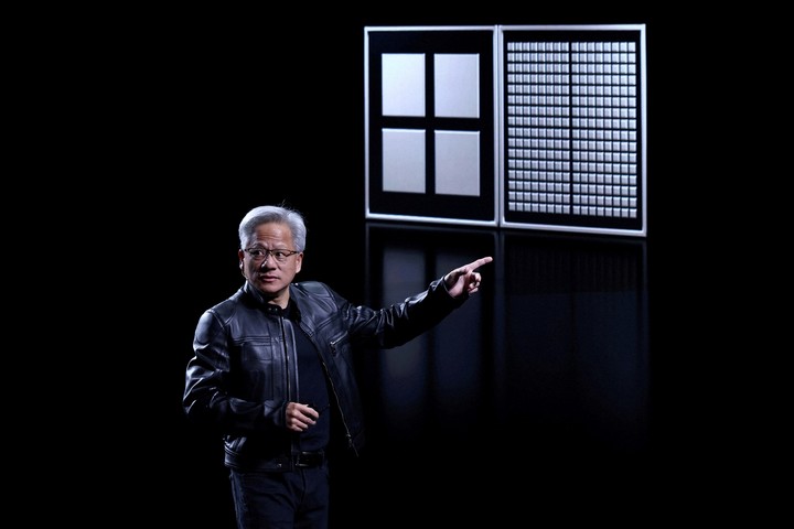 Jensen Huang, CEO de Nvidia. REUTERS