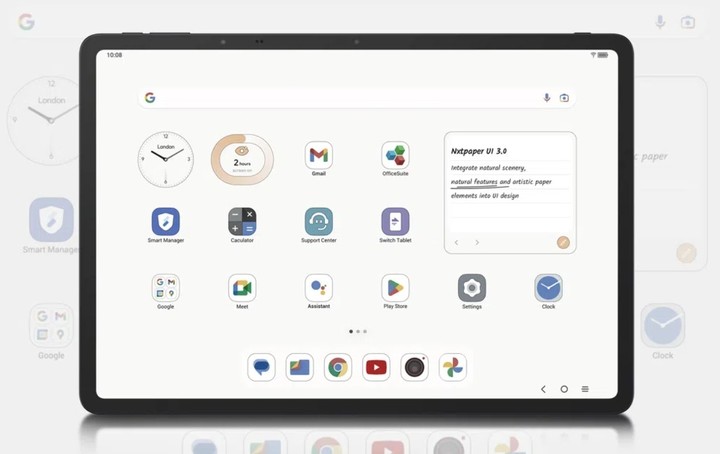 TCL Nextpaper, la tablet premium con funciones para leer libros.