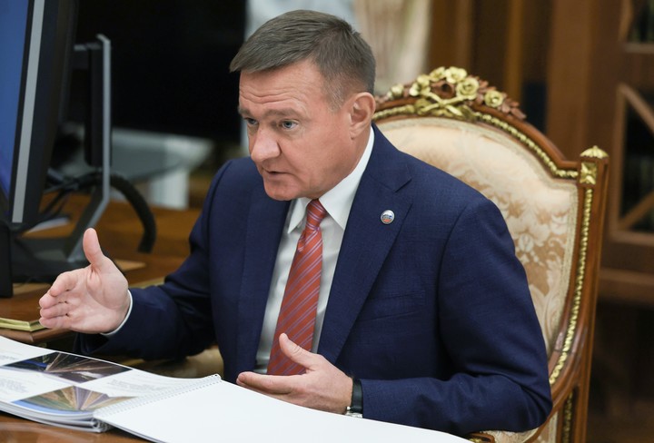 El exministro de Transporte de Rusia Roman Starovoit. Foto EFE.