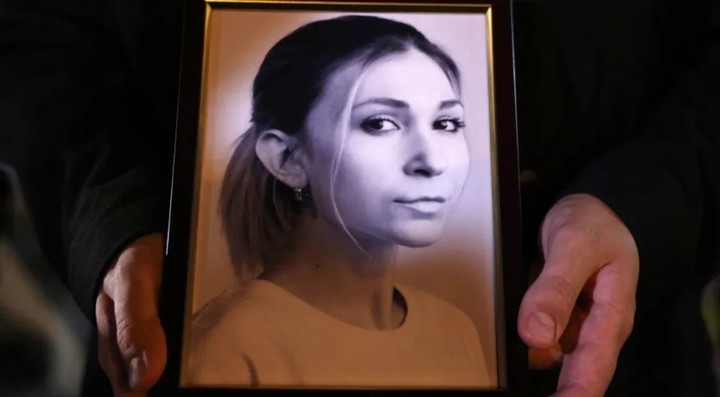 La periodista Victoria Roshchyna.