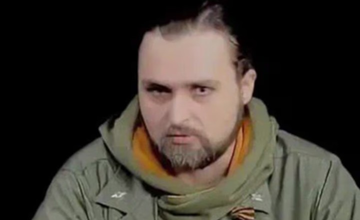 Andréi Morózov, popular voluntario y bloguero militar.