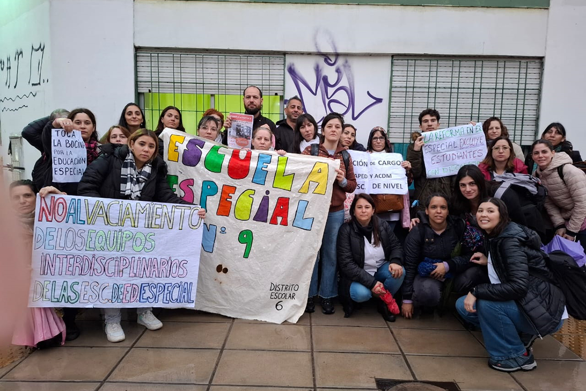 Crece el rechazo al vaciamiento de equipos interdisciplinarios en la Educación Especial de la Ciudad