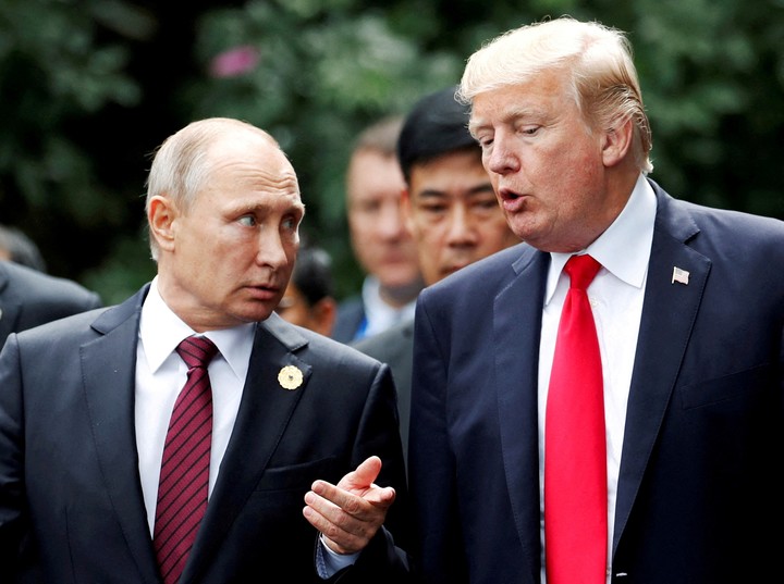 Putin y Trump se reúnen el viernes en Alaska sin Zelenski. Foto: Reuters