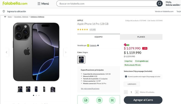 El iPhone en Chile, una verdadera tentación.