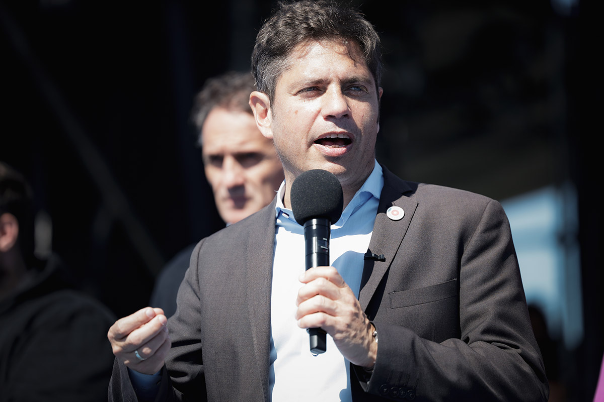 Kicillof: “El 7 de septiembre hay que convertir el enojo en un voto contra Milei”