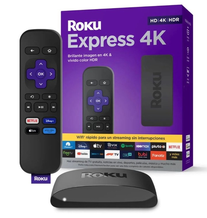 Roku Express 4K. Por precio y calidad, es el dispositivo número uno. $ 64.000.