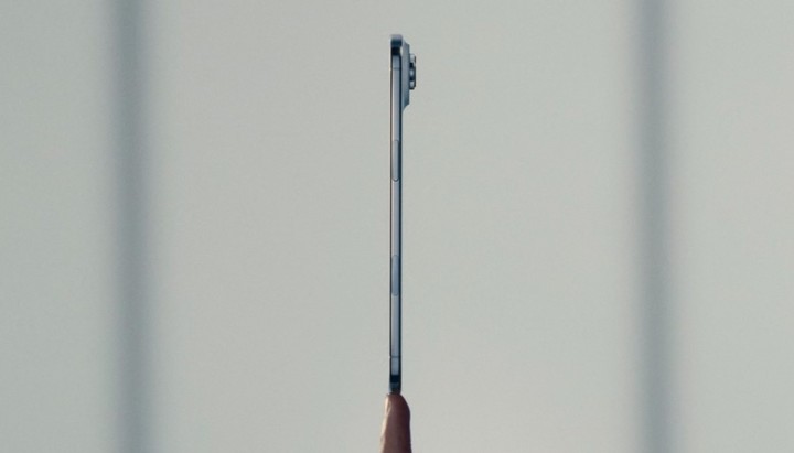 Apenas 5,6 mm de grosor.