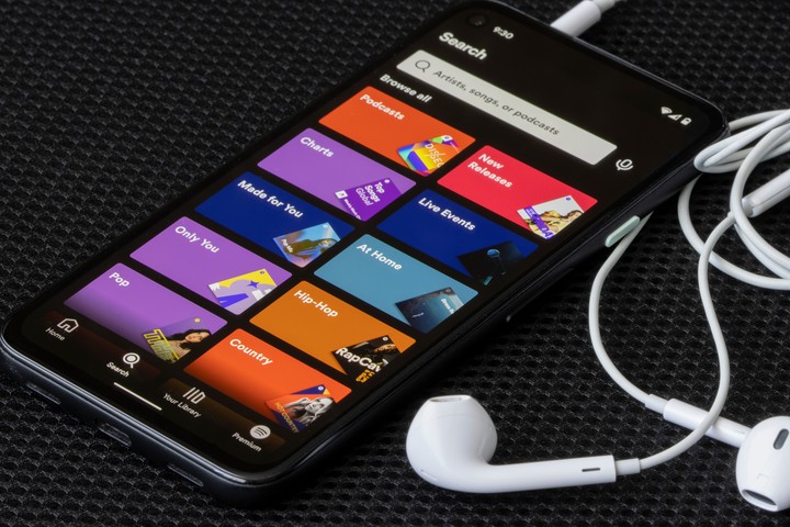 Disputa por el catálogo de Spotify. Foto: Shutterstock