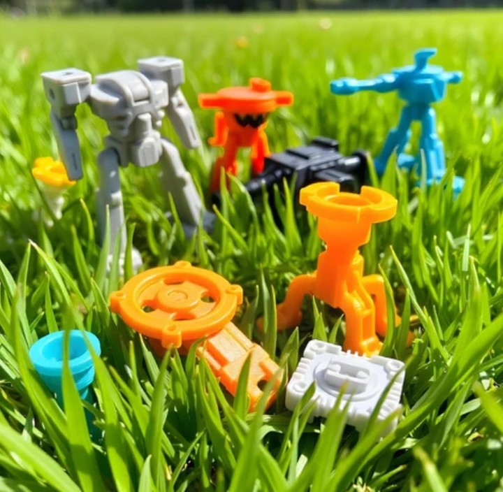 Juguetes que se pueden imprimir en 3D.