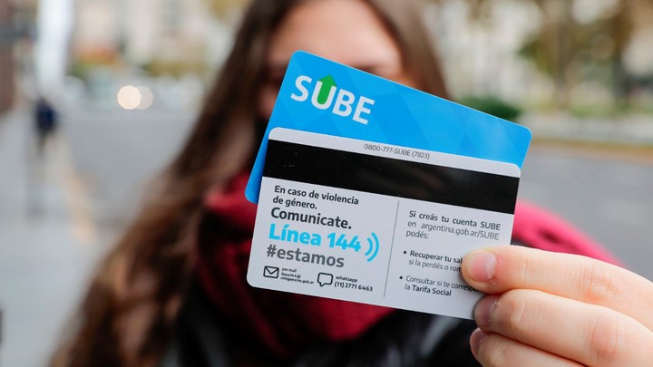 La tarjeta SUBE es el medio más utilizado para viajar en transporte público en Argentina y es contactless. Foto: argentina.gob.ar