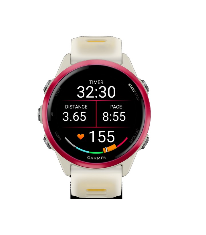 Garmin Forerunner 570. Con 15 días de autonomía y pesa 56 gramos, es el más populares. $ 1.334.999 y cuotas.