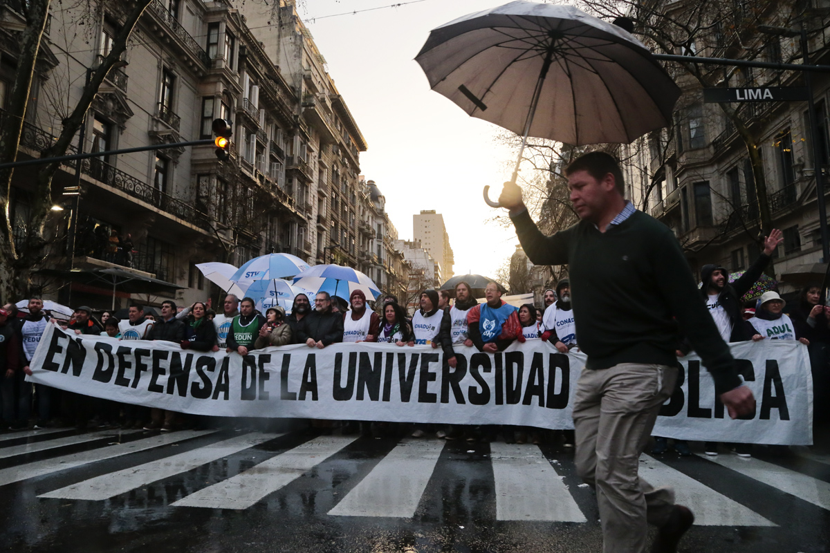 ¡A marchar! Manifiesto por la universidad conurbana