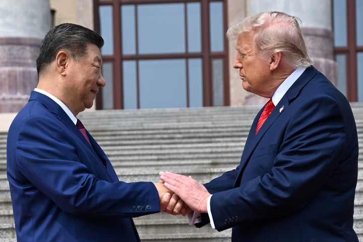Fue la primera reunión cara a cara entre los líderes de EE.UU. y China desde octubre. Foto: AP