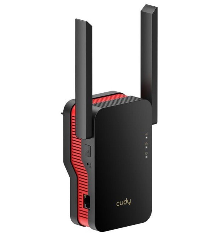 CUDY Extensor. 3 Gbps (2402 Mbps en 5 GHz + 574 Mbps en 2.4 GHz). Puerto Ethernet y WPA3. $ 65.000