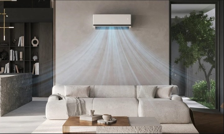 LG DUALCOOL AI, un aire que tiene sensores capaces de detectar la presencia y ubicación de personas.