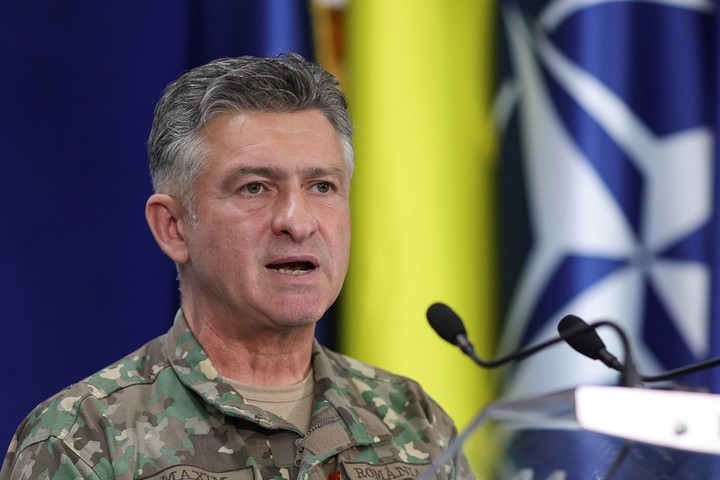 El general de brigada Gheorghe Maxim. Foto: Reuters