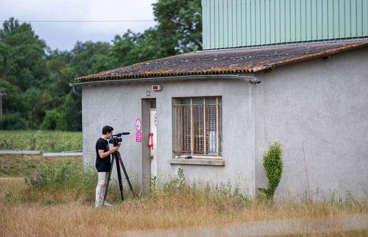 La casa donde fue encontrado el cuerpo de la chica, en Puycasquier, cerca de Fleurence, en el sur de Francia. Foto: AP   