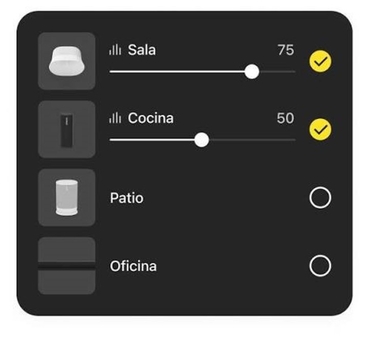 Sonos Play, la app es intuitiva. El parlante se vincula a través de wifi o Bluetooth.