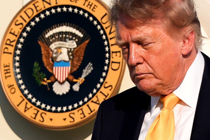 Donald Trump no estará en Nueva York para el acto por los 25 años de los atentados contra las Torres Gemelas. Foto: AP  
