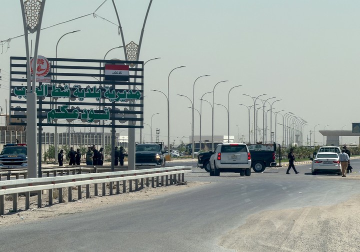 Refuerzan lo controles en la frontera de Shalamcheh, entre Irák e Irán, tras los ataques a Arabia Saudita. Reuters