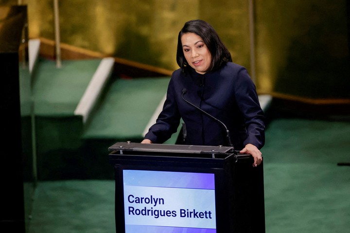 Carolyn Rodrigues Birkett. Foto: Reuters