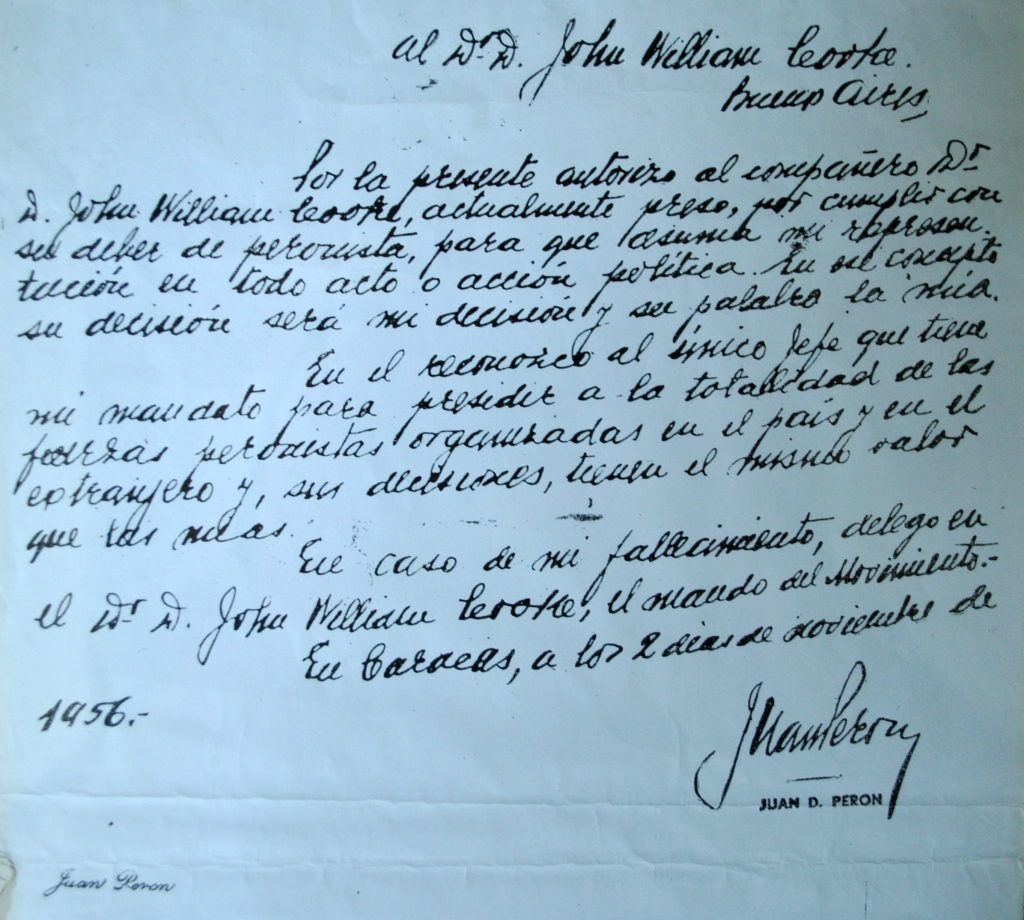 No nos quedamos en el 45: John William Cooke y el barro del peronismo actual