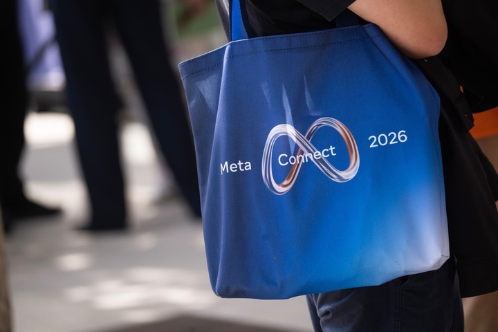 Esta semana se realizó Meta Connect, en Merlo Park (California), donde se presentaron las nuevas herramientas de IA de Meta. Foto: Bloomberg