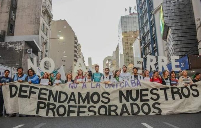 Protestas docentes 
Ciudad de Buenos Aires 
Jorge Macri