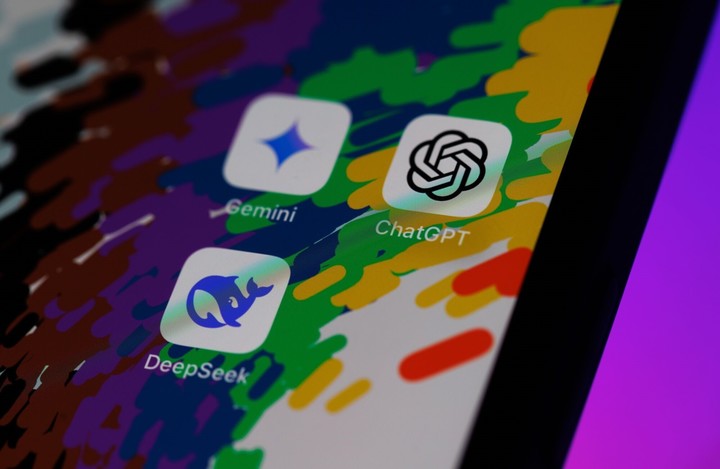 Gemini, ChatGPT y Deepseek, tres de las herramientas más populares. (Foto: Bloomberg)