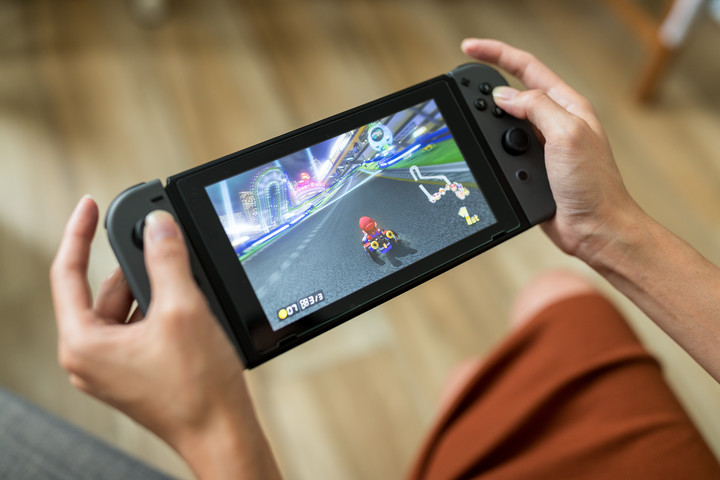Mario Kart, uno de los éxitos de la consola Nintendo Switch. FTP CLARIN.